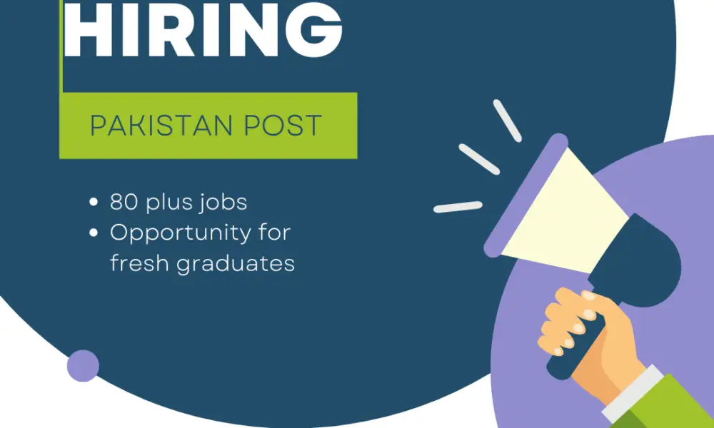 Pakistan post jobs
