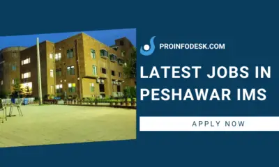 Latest Jobs Peshawar