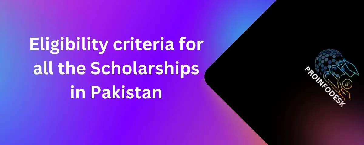Scholarships Pakistan