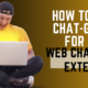 web chat gpt chrome extension
