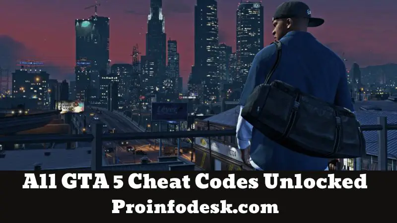 GTA 5 cheat codes for invincibility