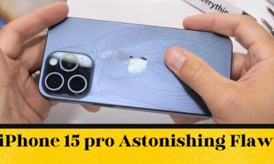 iPhone 15 pro glass break
