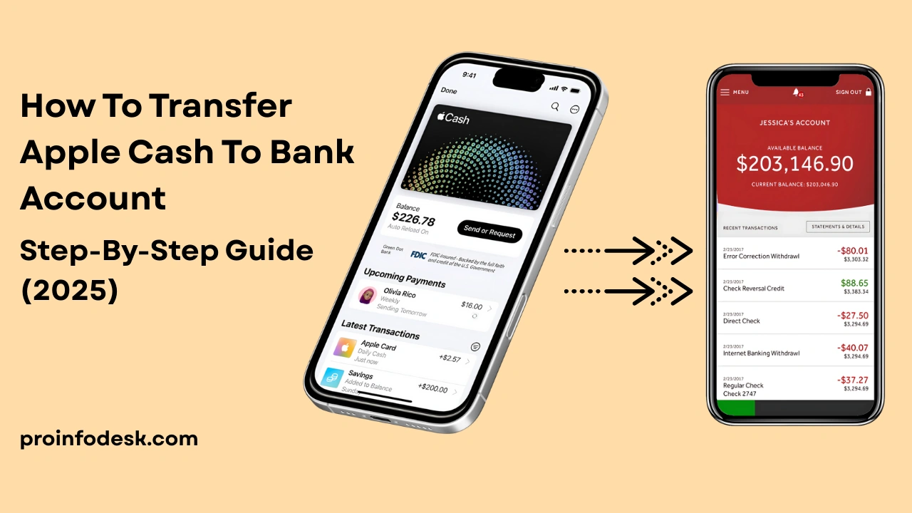 Apple Cash To Bank Account Transfer Guide
