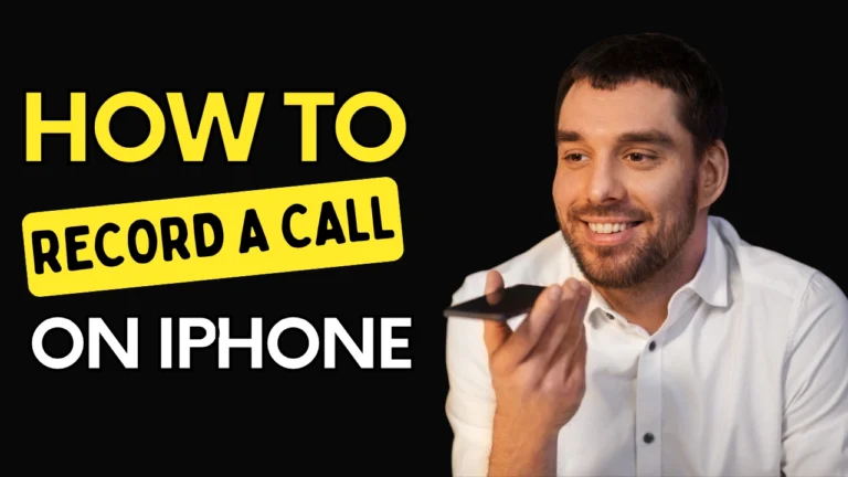 Record Call on iPhone
