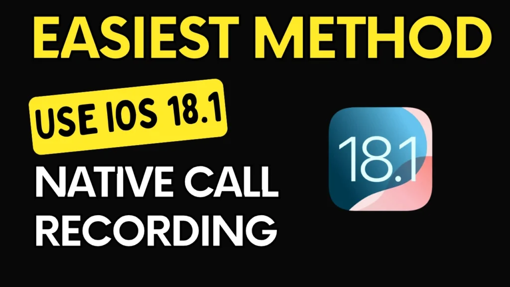 Record Call on iPhone