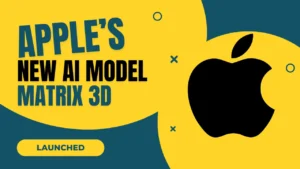 Apple New AI Model Matrix 3D