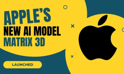Apple New AI Model Matrix 3D