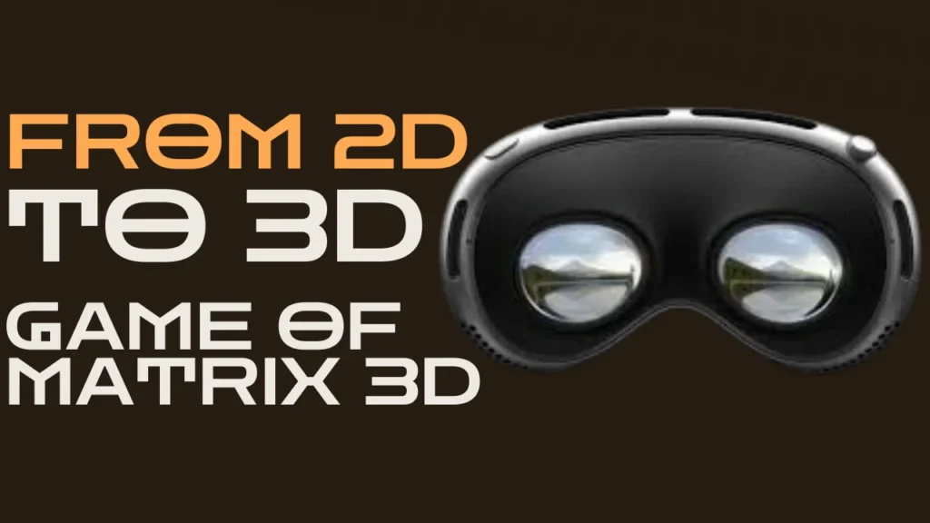 Apple New AI Model Matrix 3D