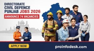Directorate Civil Defence Punjab Lahore Jobs 2026 Bomb Disposal Commander and Technician Advertisement