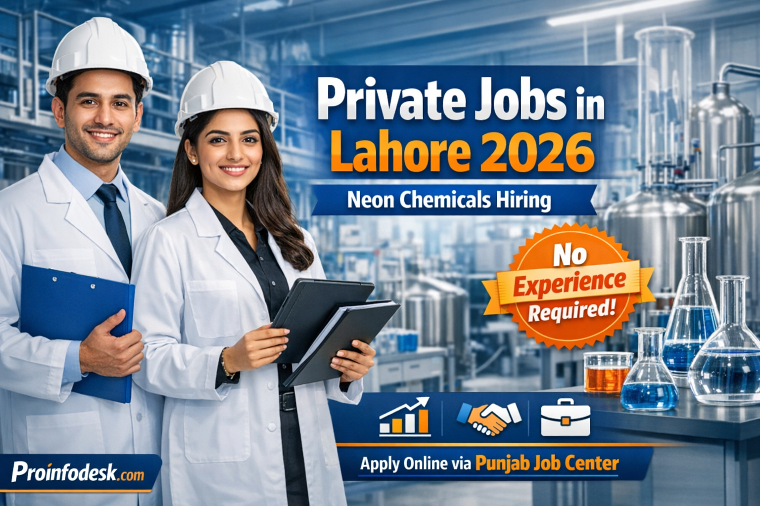 Neon Chemicals Job Advertisement 2026 for Private Jobs in Lahore Punjab.