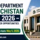 Home Department Balochistan Jobs 2026