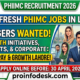PHIMC Jobs Lahore 2026 - Apply Online Now