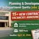 Planning & Development Department Quetta Jobs 2026
