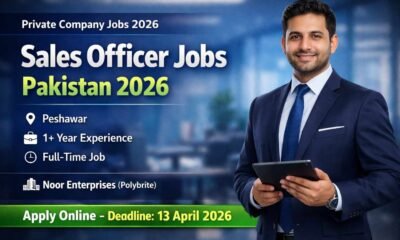 Sales Officer Jobs in Pakistan 2026