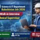 Science And IT Department Balochistan Job 2026