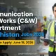 C&W Department Balochistan Jobs 2026