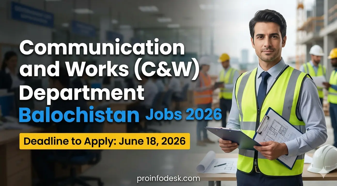 C&W Department Balochistan Jobs 2026
