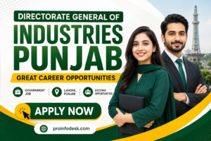 Directorate General of Industries Punjab Jobs 2026