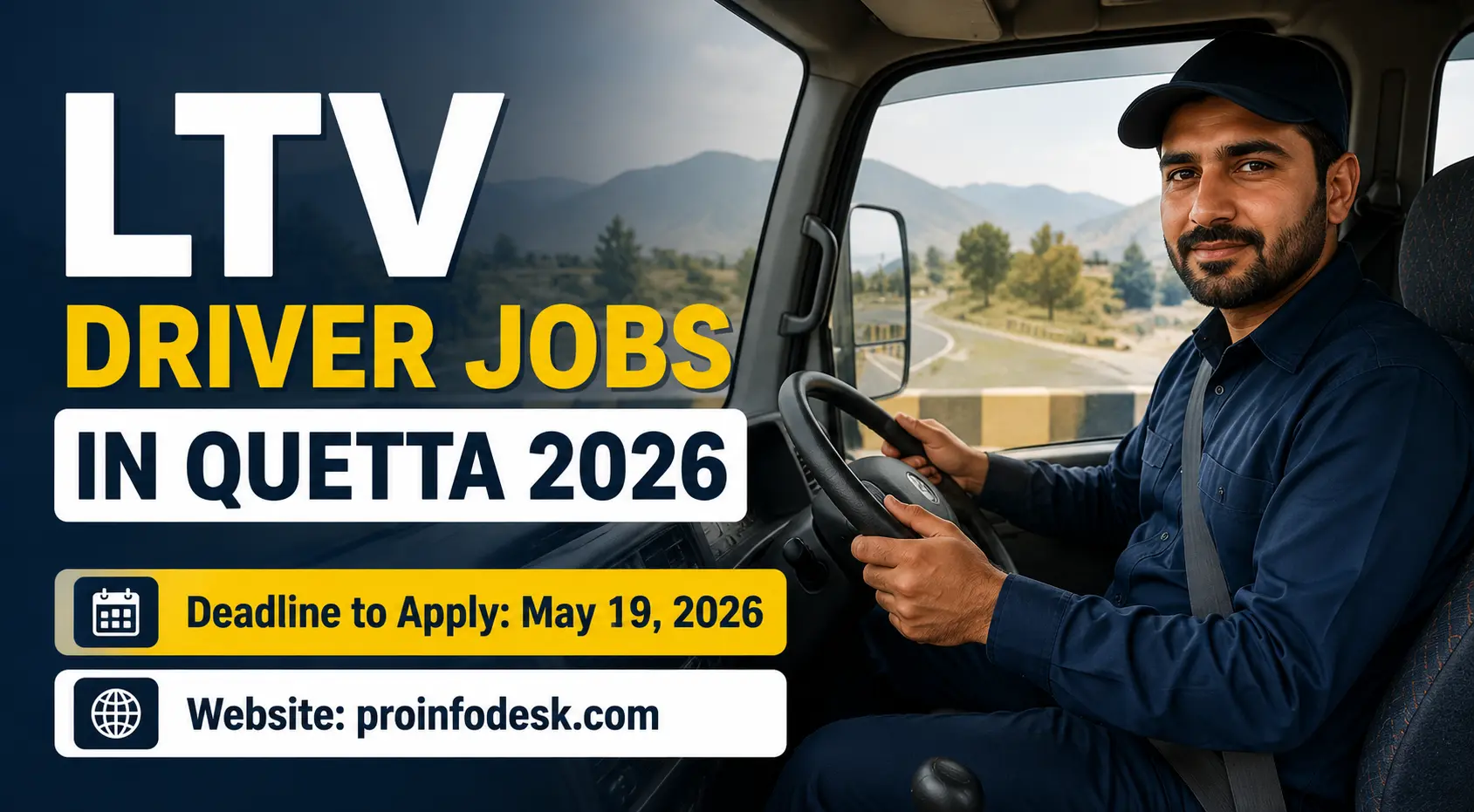 LTV Driver Jobs In Quetta 2026