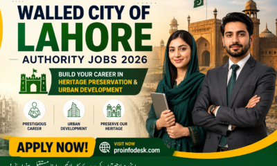Latest Careers at Walled City of Lahore Authority