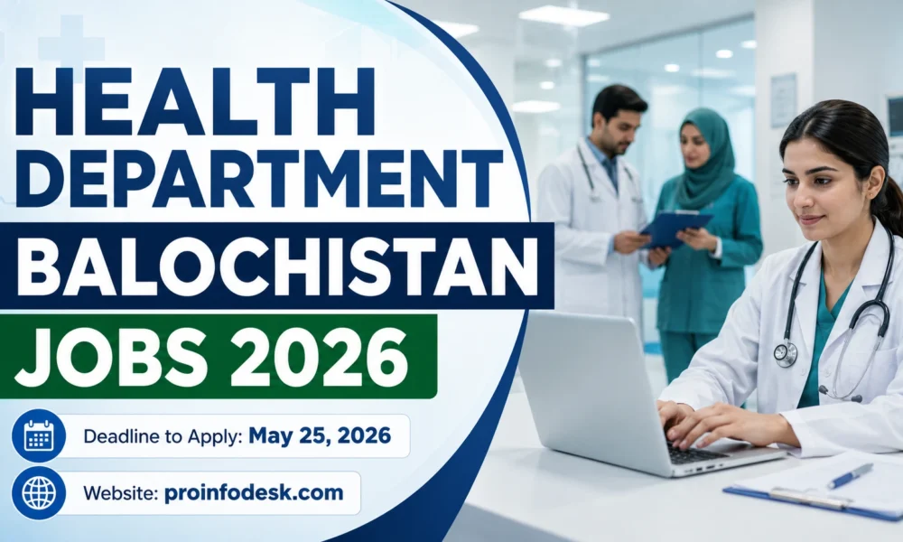 Health Department Balochistan Jobs 2026