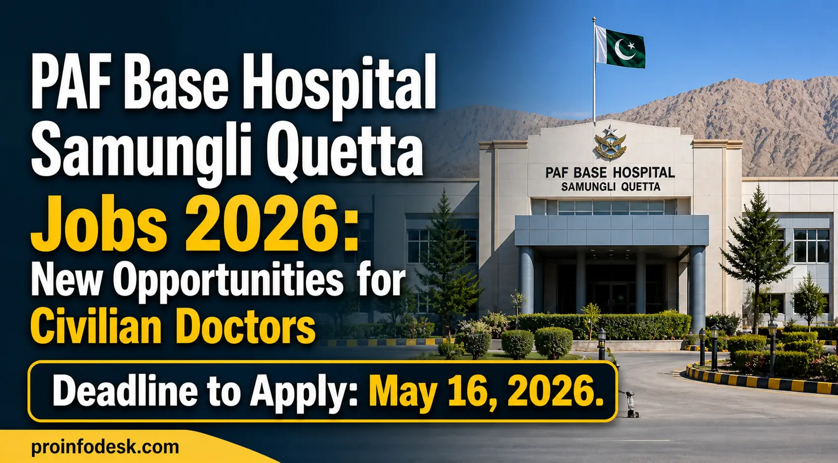 PAF Base Hospital Samungli Quetta Jobs 2026
