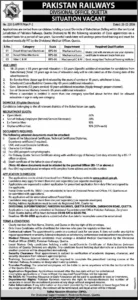 Pakistan Railways Jobs In Quetta 2026