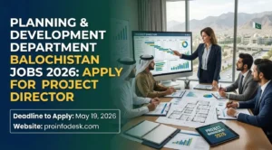 Planning & Development Department Balochistan Jobs 2026