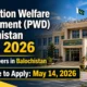 Population Welfare Department (PWD) Balochistan Jobs 2026