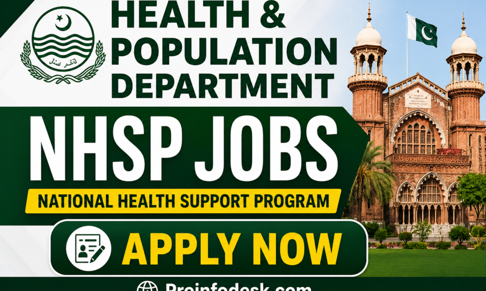 Punjab-Health-Population-NHSP-Jobs