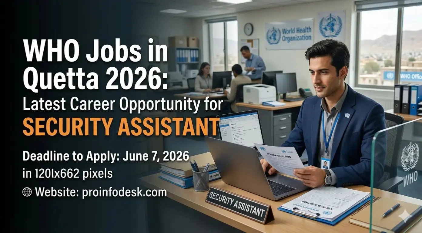 WHO Jobs in Quetta 2026