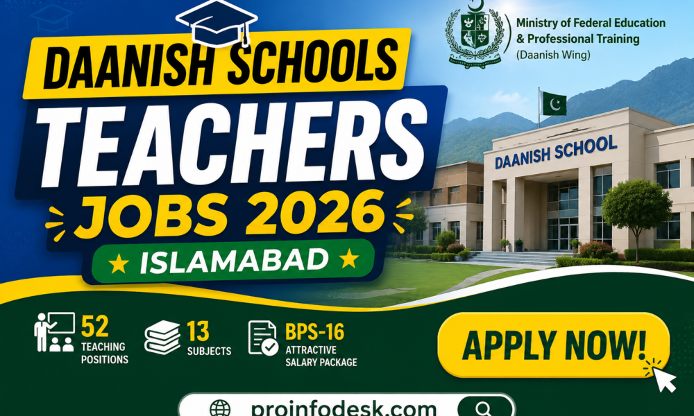 Daanish Schools Islamabad Teacher Jobs