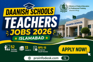 Daanish Schools Islamabad Teacher Jobs