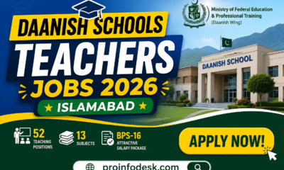 Daanish Schools Islamabad Teacher Jobs