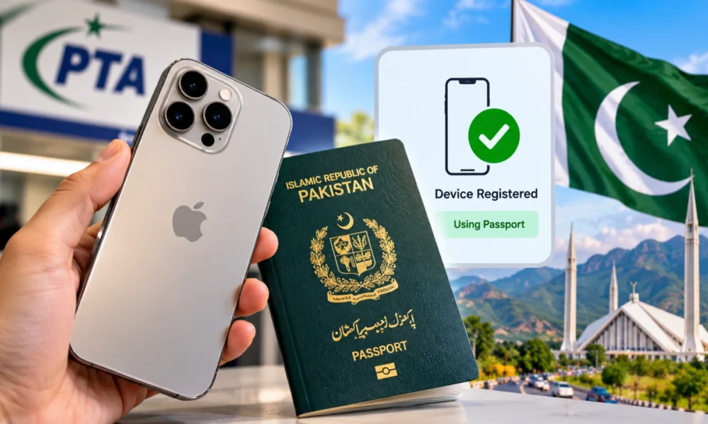 Iphone in pakistan registration without CNIC