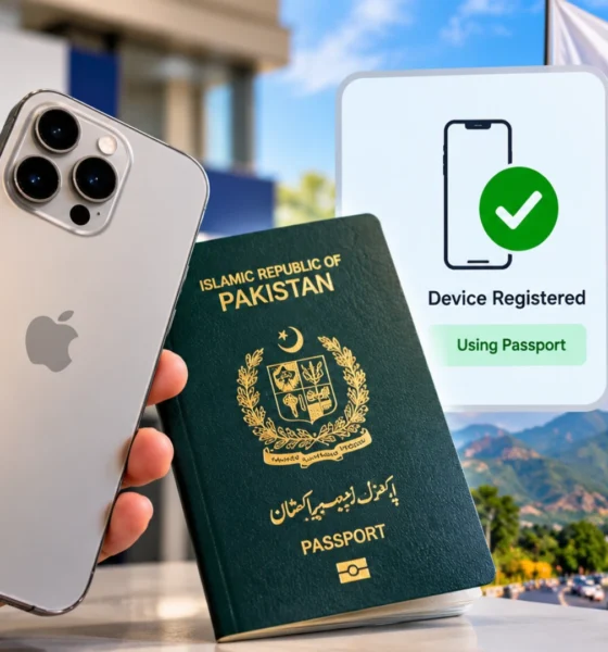 Iphone in pakistan registration without CNIC