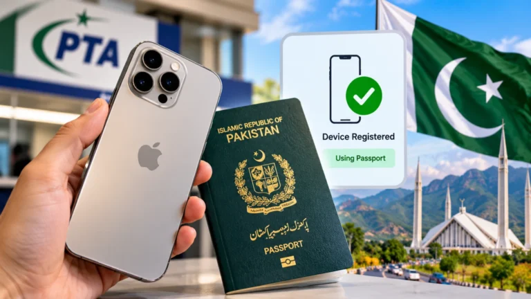 Iphone in pakistan registration without CNIC