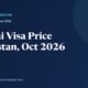 Dubai Visa Price in Pakistan (October 2026): 30 and 60-Day Fees