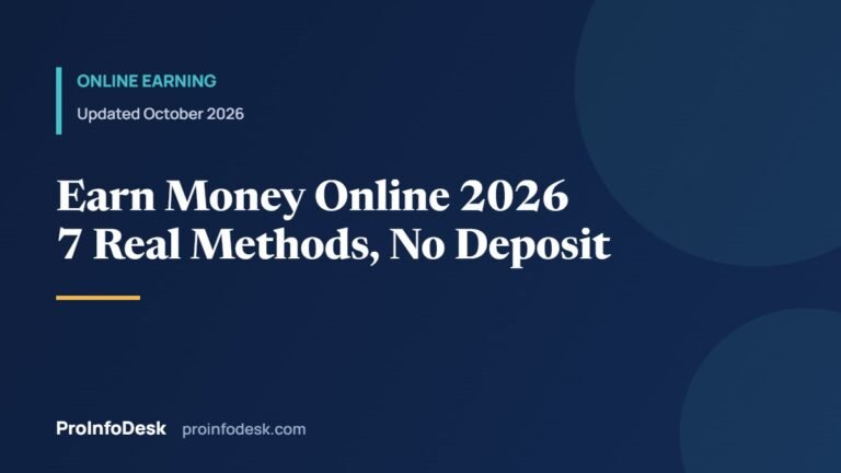 How to Earn Money Online in Pakistan Without Investment (2026)