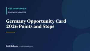 Germany Opportunity Card 2026: Points, Blocked Account, How to Apply