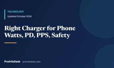 How to Choose the Right Phone Charger (USB-C PD, Watts, Safety)
