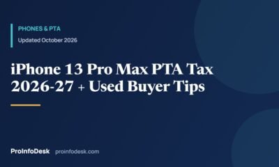 iPhone 13 and 13 Pro Max PTA Tax 2026–27