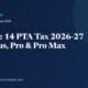 iPhone 14 PTA Tax 2026–27: 14, 14 Plus, 14 Pro and 14 Pro Max
