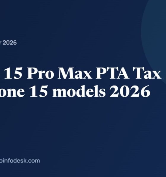 iPhone 15 Pro Max PTA Tax in Pakistan 2026: All iPhone 15 Models