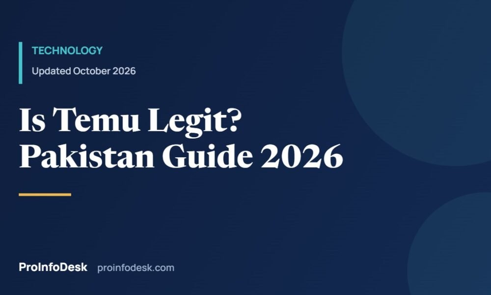 Is Temu Legit in Pakistan? Prices, Delivery, Customs and Risks (2026)