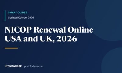 NICOP Renewal Online From the USA or UK (2026 Guide)