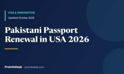 How to Renew a Pakistani Passport in the USA (Online, 2026)