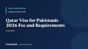 Qatar Visa for Pakistanis 2026: Visa on Arrival and Hayya e-Visa
