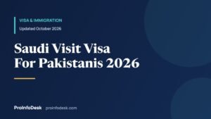 Saudi Visit Visa for Pakistanis 2026: Tourist, Family and Umrah