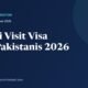Saudi Visit Visa for Pakistanis 2026: Tourist, Family and Umrah